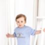 Promoted To Big Brother/Sister Embroidered Bear T Shirt, thumbnail 2 of 8