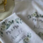 Personalised Couples Wedding Anniversary Tea Towel, thumbnail 3 of 4