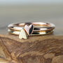 Handmade Solid Rose Gold Heart Ring, thumbnail 3 of 7