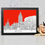 Manchester Town Hall Architectural Art Print, thumbnail 9 of 10