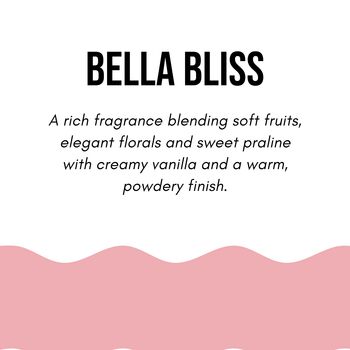 Bella Bliss Soy Wax Candle – Vanilla Floral Musk Home Fragrance, 5 of 6