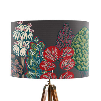 Serene Forest Greens Lampshade, 9 of 11