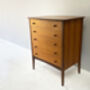 Mid Century Alfred Cox Style 1960’s Chest Of Drawers, thumbnail 10 of 11