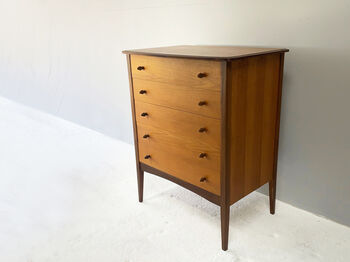 Mid Century Alfred Cox Style 1960’s Chest Of Drawers, 10 of 11