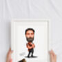 Personalised Portrait Caricature Style, thumbnail 6 of 10