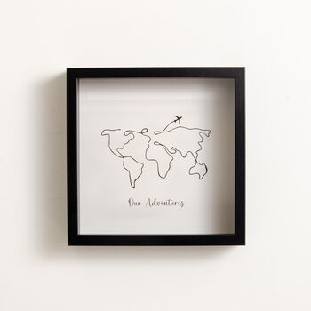 Personalised Travel Memory Frame, 5 of 8