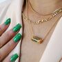Love Is All Around Necklace, Black, thumbnail 6 of 7