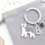 Husky Personalised Keyring Dog Owner Gift, thumbnail 5 of 7