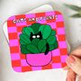 Cats And Plants Coaster, thumbnail 3 of 4