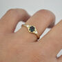 Ethical Sapphire Diamond Engagement Ring: Adaya, thumbnail 1 of 6
