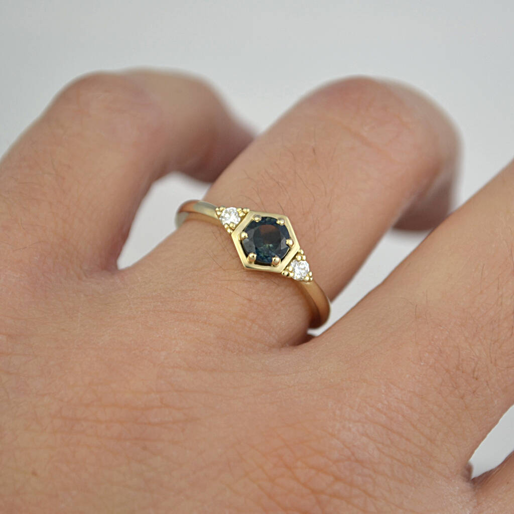Ethical sapphire engagement rings best sale
