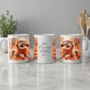 Personalised Autumn Horse Playing In Leaves Gift Mug B, thumbnail 2 of 2