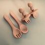 Baby Silicone Weaning Cutlery Set, thumbnail 2 of 11