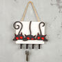 Awesome Cats Wooden Key Rack, thumbnail 1 of 2