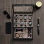 Eight Slots Solid Wooden Watch Case Box With Pillows, thumbnail 1 of 8