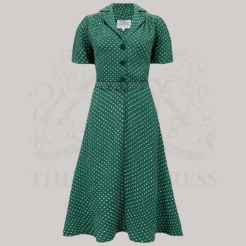 Lisa Dress Authentic Vintage 1940s Style, 4 of 4