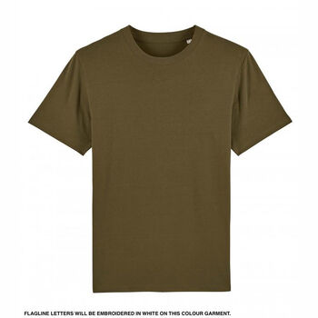 Custom Flag 100% Organic Cotton Men's T Shirt, 9 of 12