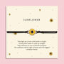 Sunflower Bracelet, thumbnail 1 of 7