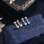 Sterling Silver Blue Opal Ear Jacket, thumbnail 3 of 12