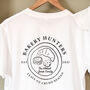 Personalised Bakery Hunters, Father’s Day Daddy And Child T Shirt Set, thumbnail 4 of 9