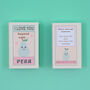 Wool Felt Pear With Love Message In A Matchbox, thumbnail 2 of 4