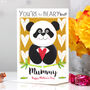Panda Best Mummy Mother's Day Card, thumbnail 1 of 7