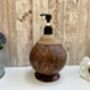 Natural Coconut Shell Soap And Lotion Dispenser, thumbnail 9 of 11