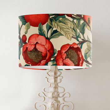 Floral Lampshade, Pomegranate Tree, 2 of 8