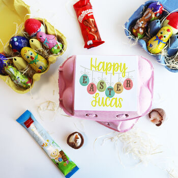Personalised Filled Easter Egg Box, 4 of 12