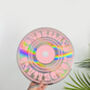 Wonderland Upcycled 12' Laser Disc Decor, thumbnail 1 of 8