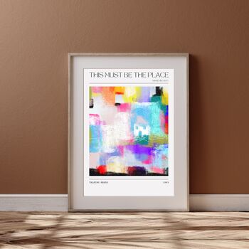 Talking Heads This Must Be The Place Art Print, 3 of 4