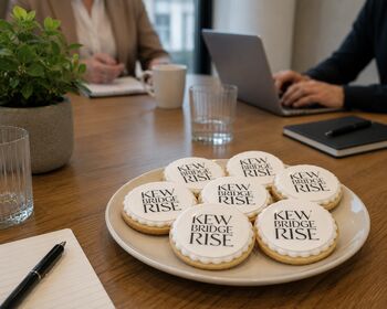 Printed Logo Biscuits For Business, 4 of 10