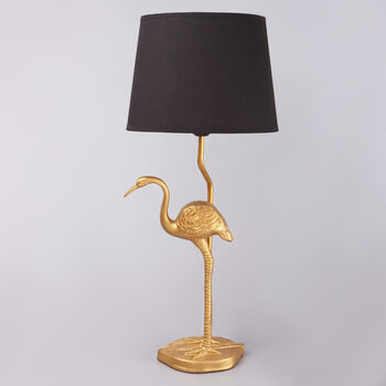 G Decor Stunning Heron Table Lamp, 3 of 7