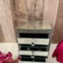 Glass Diamante Mirror Jewellery Box Home Decor Gift, thumbnail 9 of 10