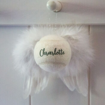 Personalised Angel Wings Decoration, 6 of 6