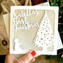 Personalised First Christmas Card, thumbnail 2 of 4