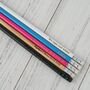 Engraved Personalized Mix Colours Pencils, thumbnail 6 of 10