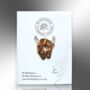 Highland Cow Bull Yak Animal Enamel Pin, thumbnail 4 of 8