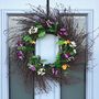 Colourful Floral Wreath, thumbnail 2 of 2