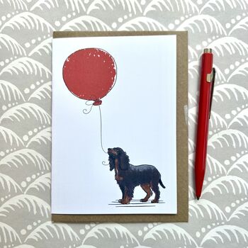 Working Cocker Spaniel Birthday Card, 6 of 10