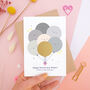 Personalised Anniversary Balloons Scratch Card, thumbnail 4 of 10
