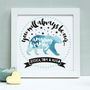 Personalised Grandfather Bear Framed Print, thumbnail 8 of 11