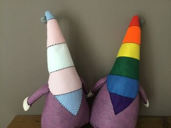 The Pride Gnome Letterbox Stitch Kit, 6 of 10