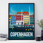 Copenhagen Art Print, thumbnail 2 of 4