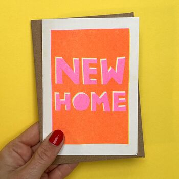 New Home Risograph Card, 2 of 3