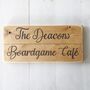 Wooden Vintage Hand Engraved Wall Mounted Signs, thumbnail 1 of 10
