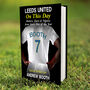 Personalised Leeds On This Day Football Book, thumbnail 1 of 4