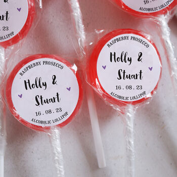 Personalised Traditional Wedding Favour Lollipops, 2 of 4