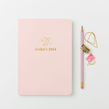 Personalised Mystical 2024 Weekly Diary, 2 of 8