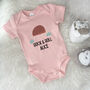 Personalised Armadillo Rock And Roll Babygrow, thumbnail 7 of 8